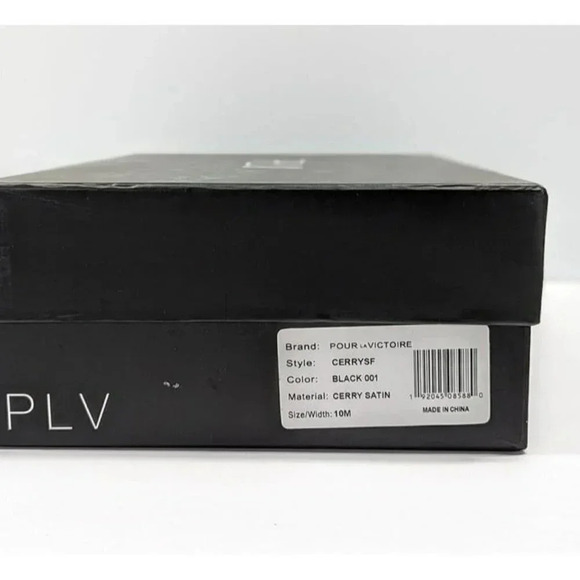 Pour La Victoire Women's Cerry Satin Slingback Heel Pumps Size 10 M (MSRP $245) - Picture 12 of 12